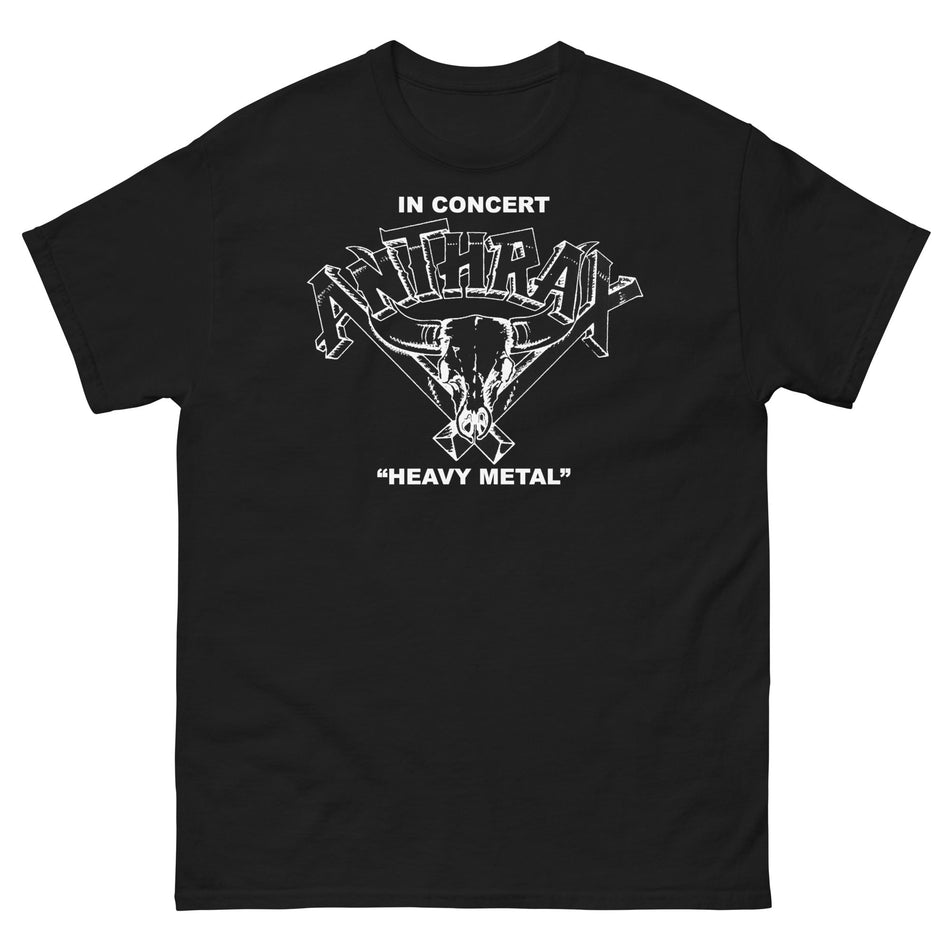 MerchMoment Anthrax - Heavy Metal T-Shirt Black