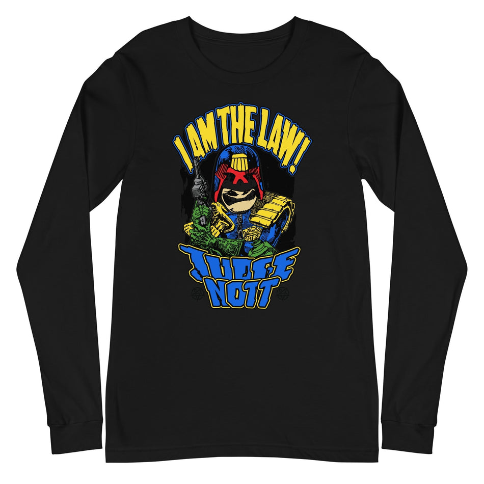 MerchMoment Anthrax - I Am The Law Long Sleeve T-Shirt Black