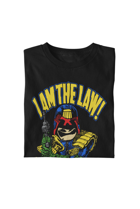 MerchMoment Anthrax - I Am The Law T-Shirt Black