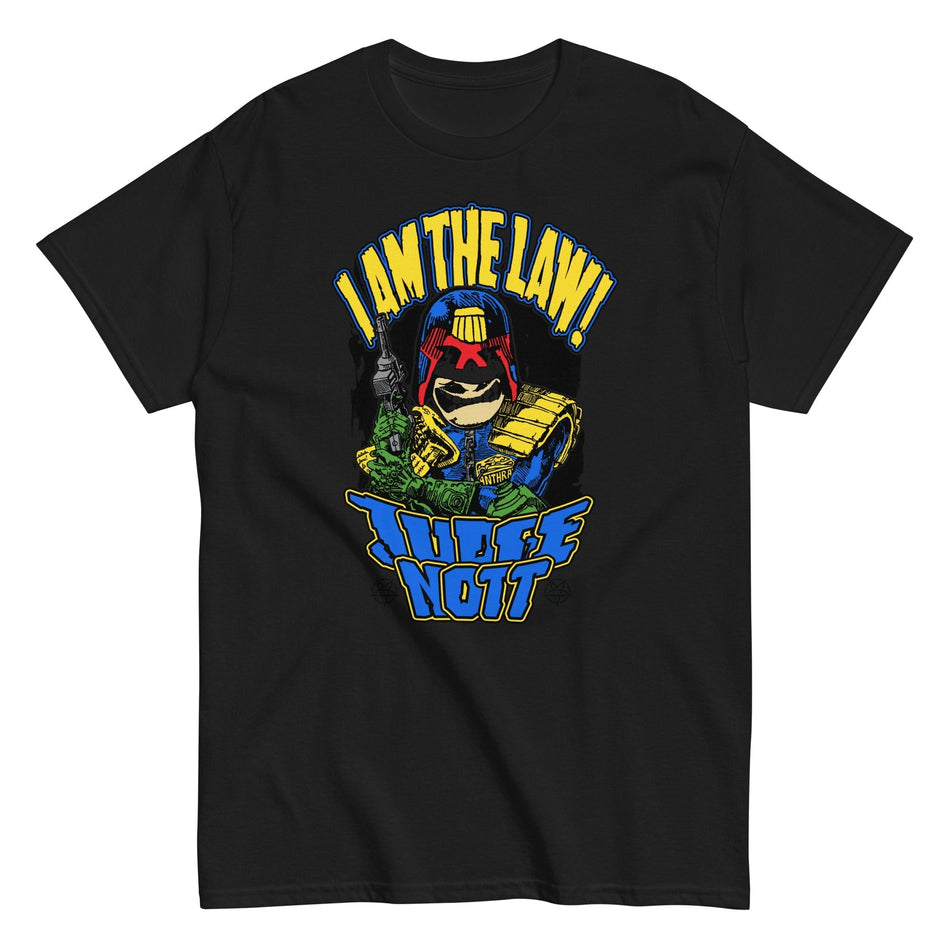 MerchMoment Anthrax - I Am The Law T-Shirt Black