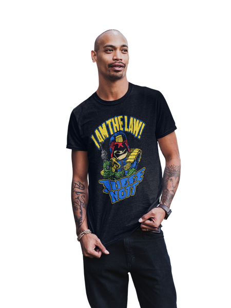 MerchMoment Anthrax - I Am The Law T-Shirt Black