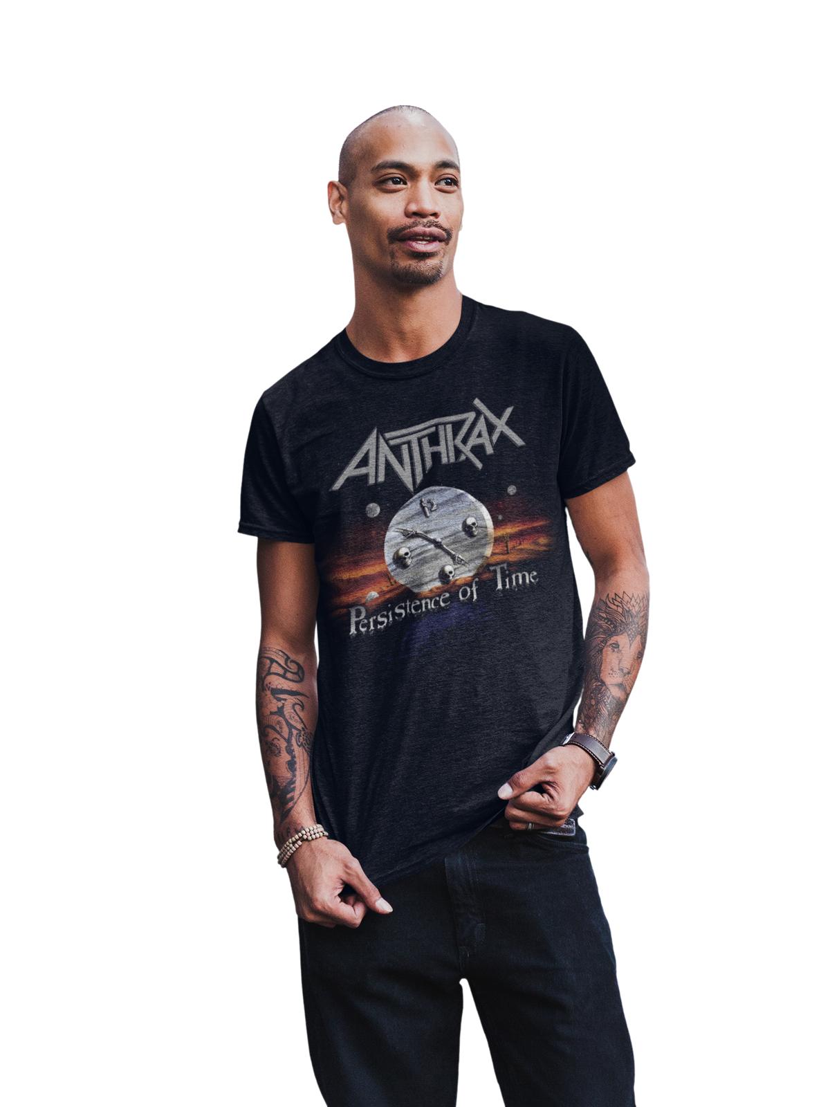 MerchMoment Anthrax - Peristence of Time T-Shirt Black
