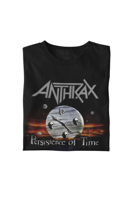 MerchMoment Anthrax - Peristence of Time T-Shirt Black
