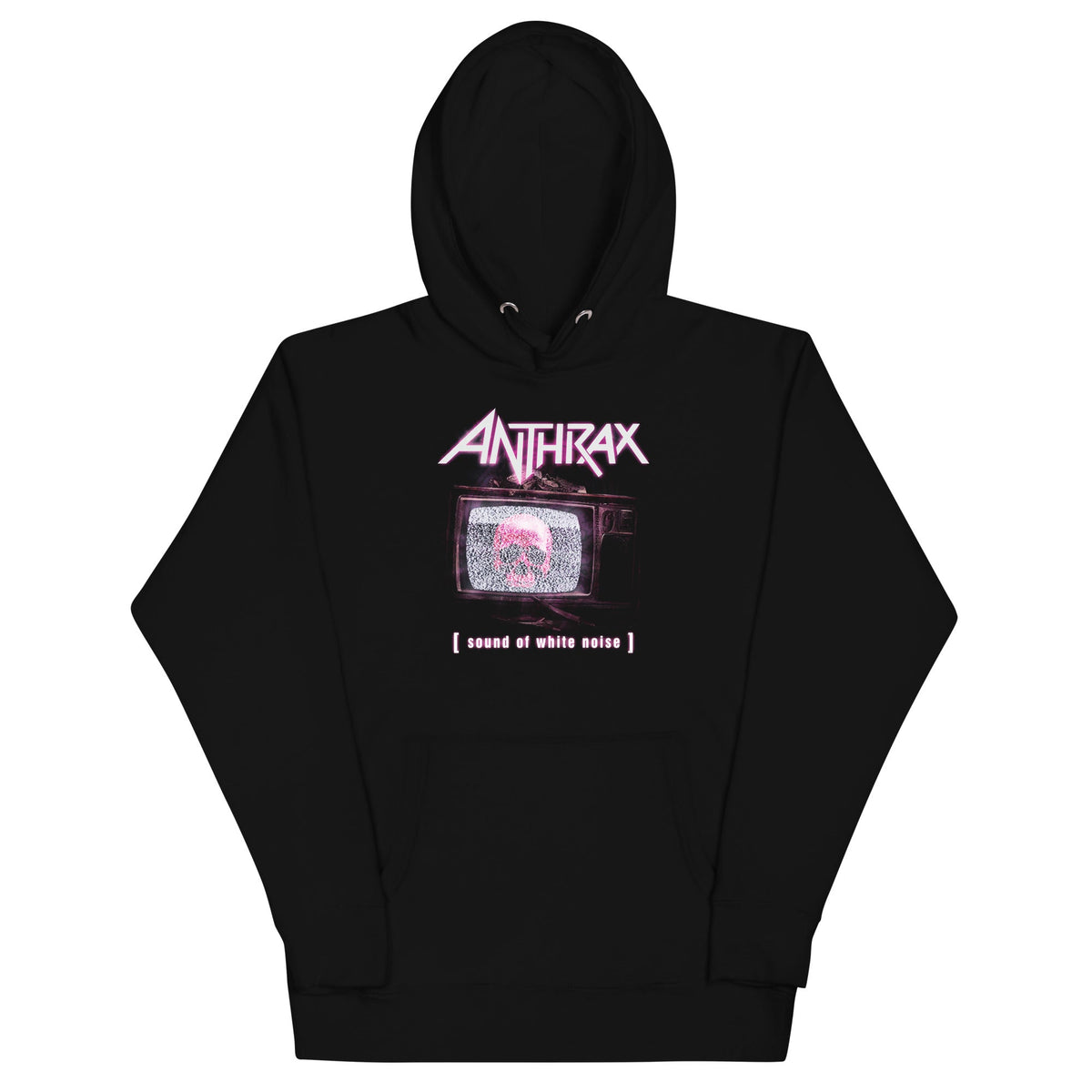 MerchMoment Anthrax - Skull TV Hoodie Black