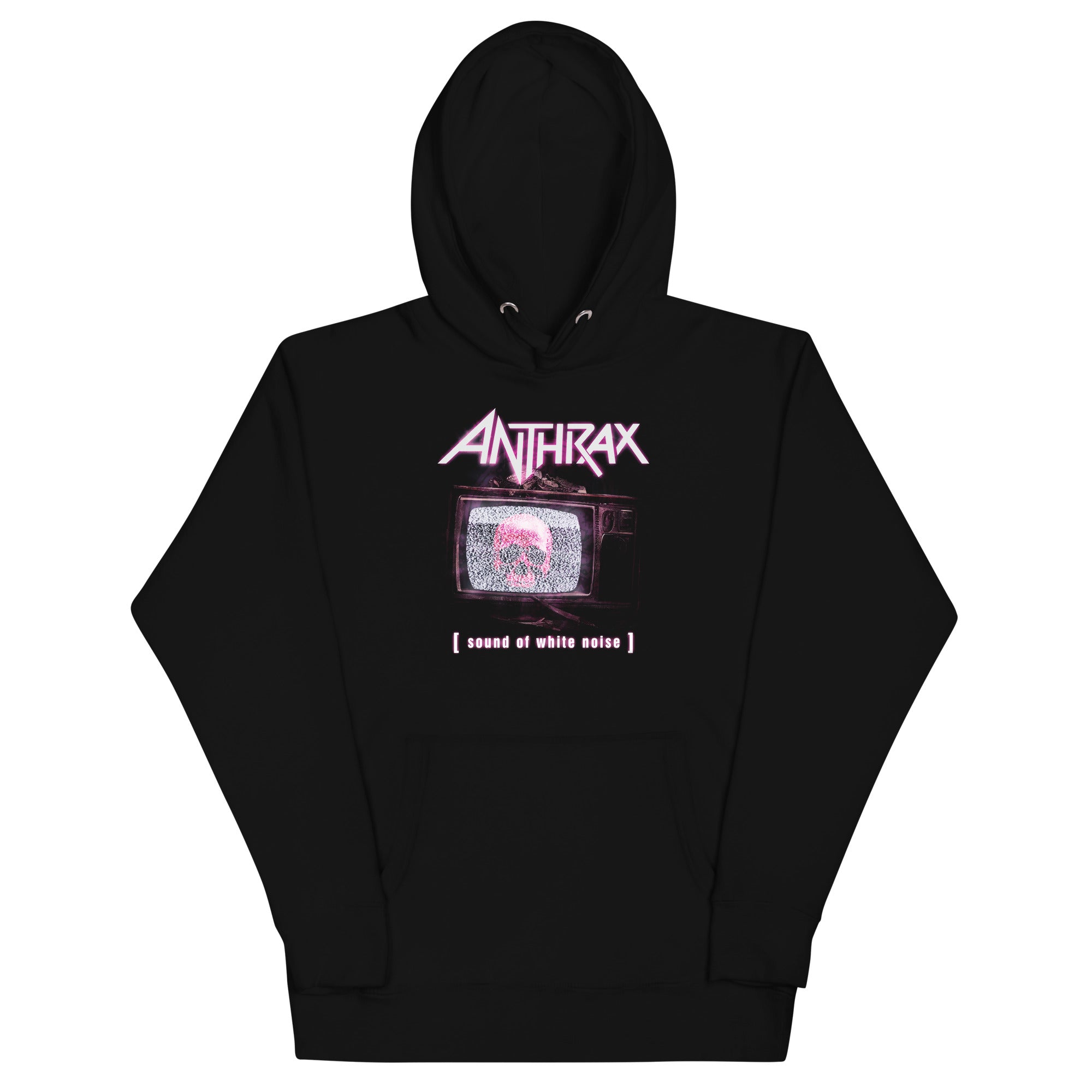 MerchMoment Anthrax - Skull TV Hoodie Black