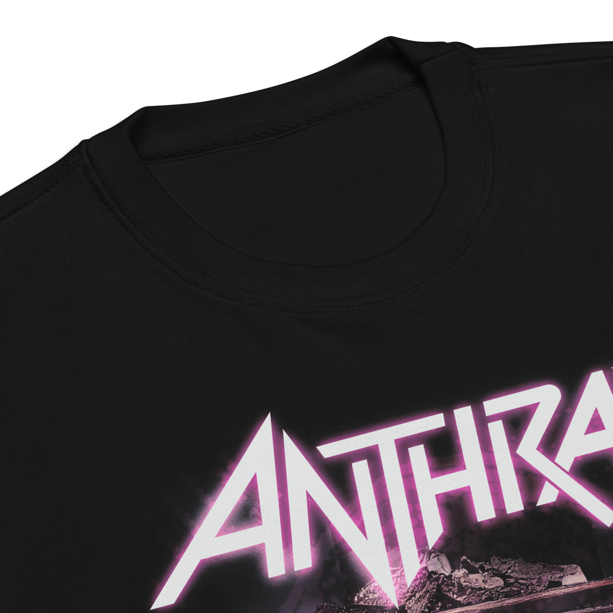 MerchMoment Anthrax - Skull TV Sweatshirt Black