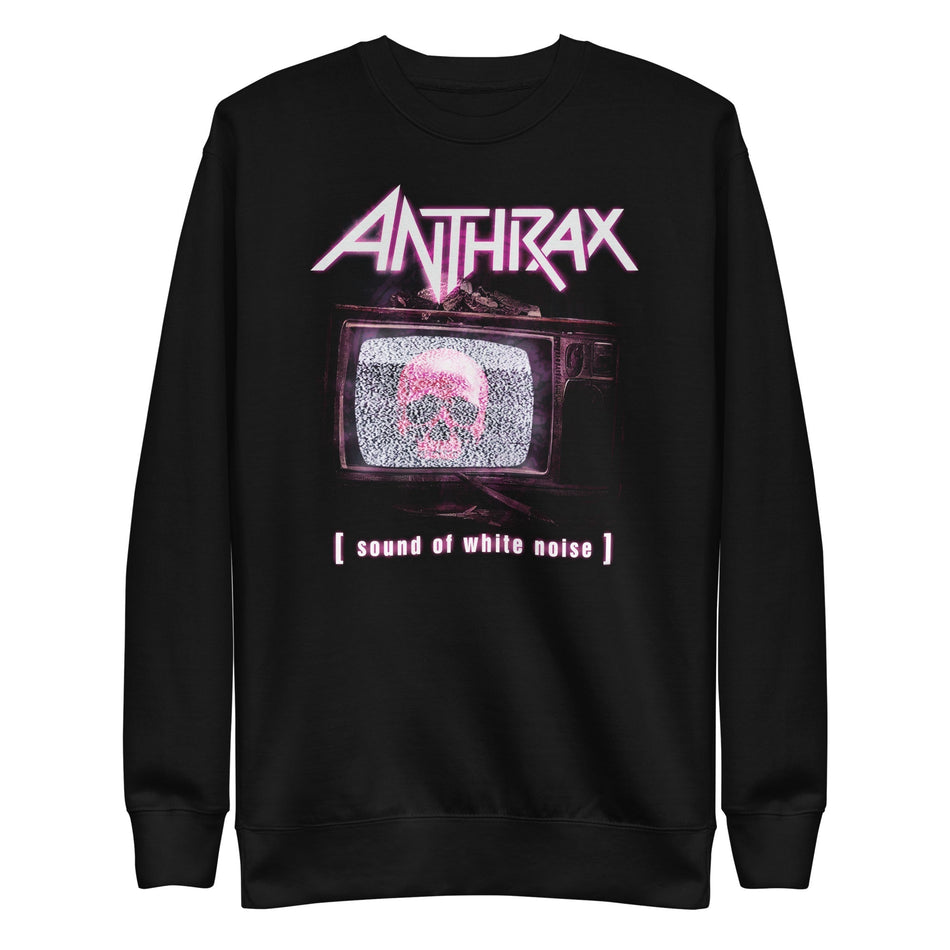 MerchMoment Anthrax - Skull TV Sweatshirt Black
