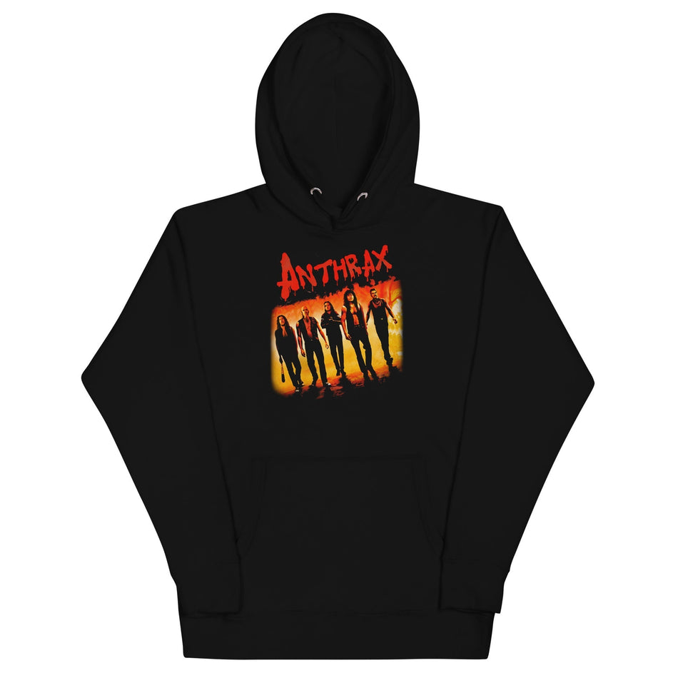 MerchMoment Anthrax - Slanted Band Hoodie Black