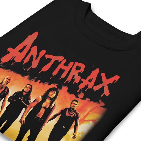 MerchMoment Anthrax - Slanted Band Sweatshirt Black