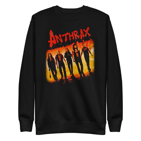 MerchMoment Anthrax - Slanted Band Sweatshirt Black
