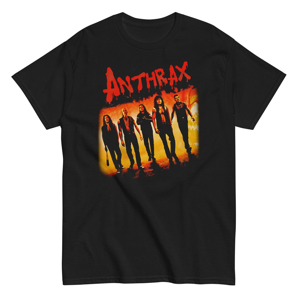 MerchMoment Anthrax - Slanted Band T-Shirt Black