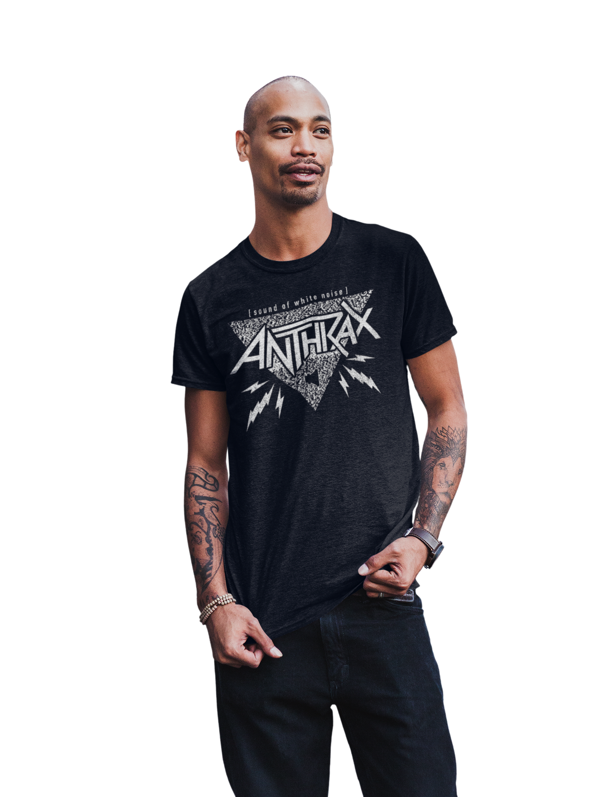 MerchMoment Anthrax - Sound Of White Noise T-Shirt Black