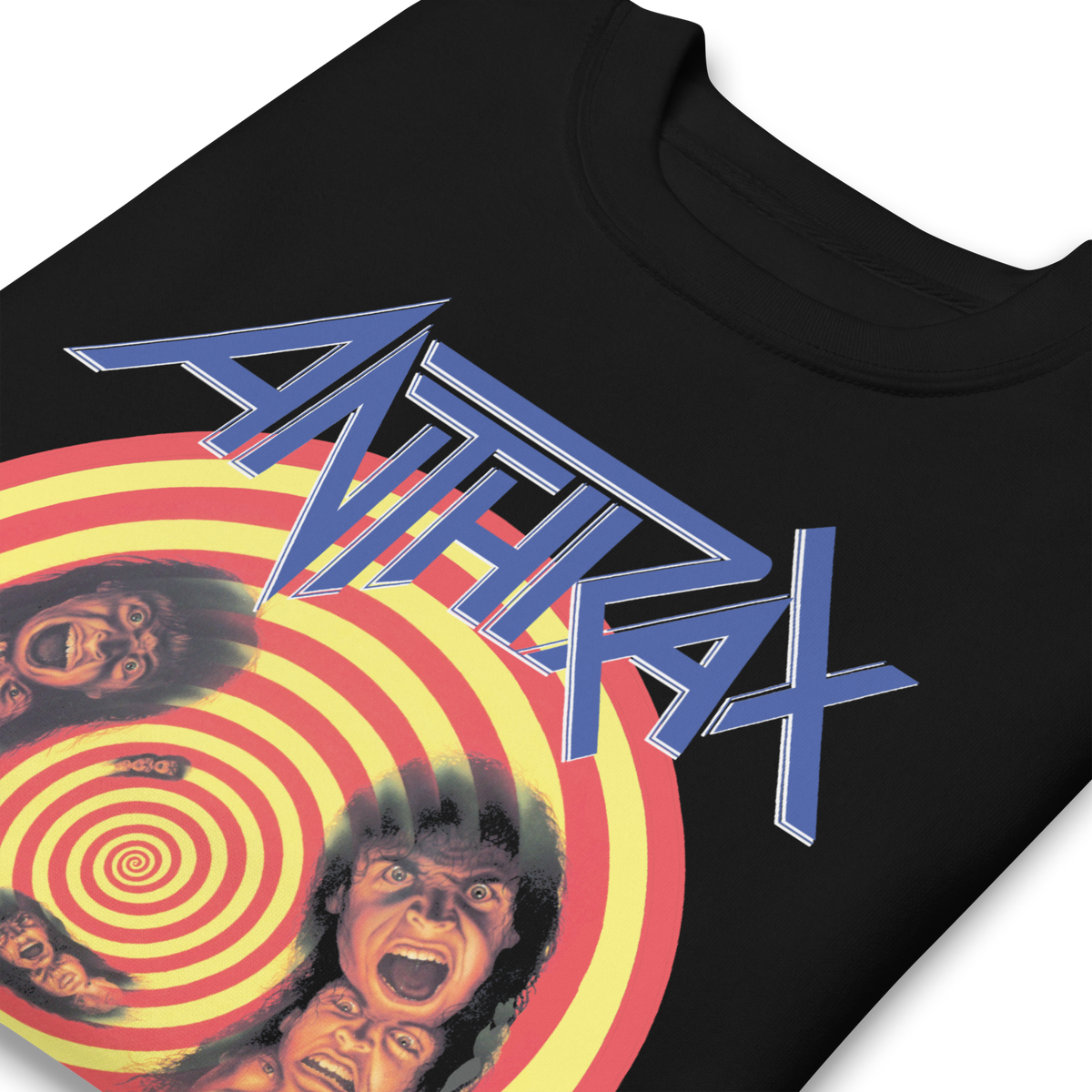 MerchMoment Anthrax - State Of Euphoria Sweatshirt Black