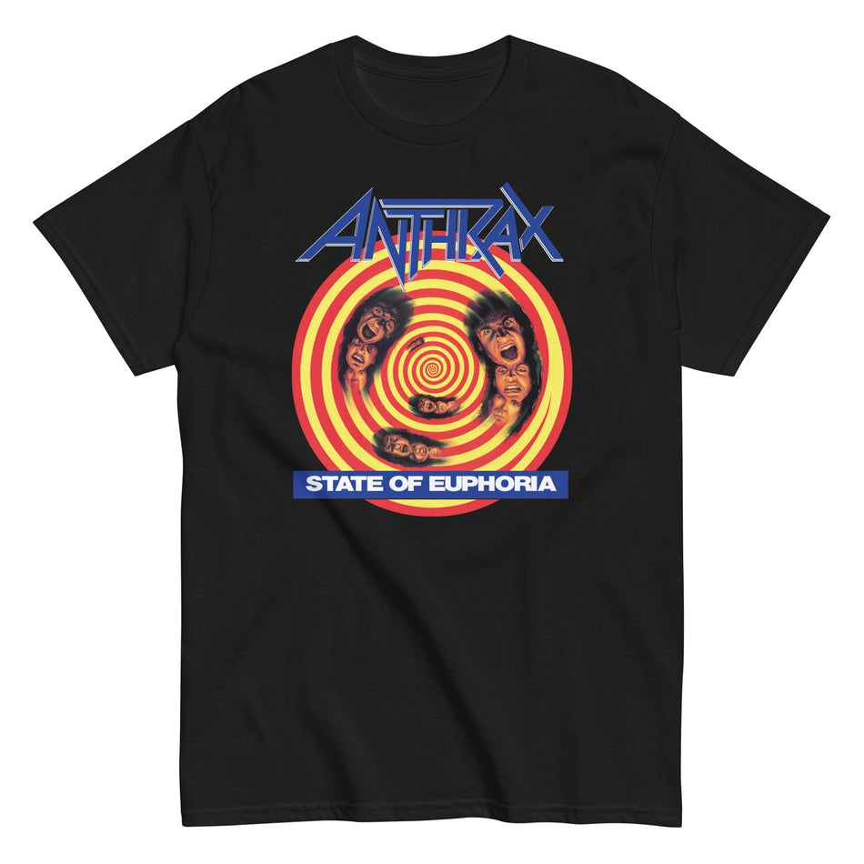 MerchMoment Anthrax - State Of Euphoria T-Shirt Black