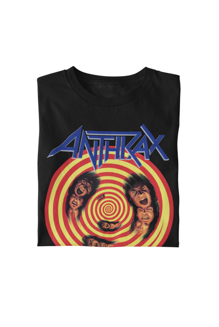 MerchMoment Anthrax - State Of Euphoria T-Shirt Black