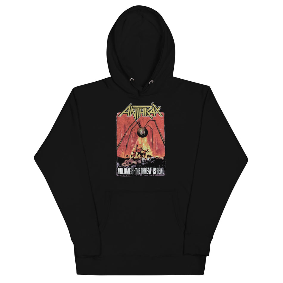 MerchMoment Anthrax - The Threat Is Real Hoodie Black