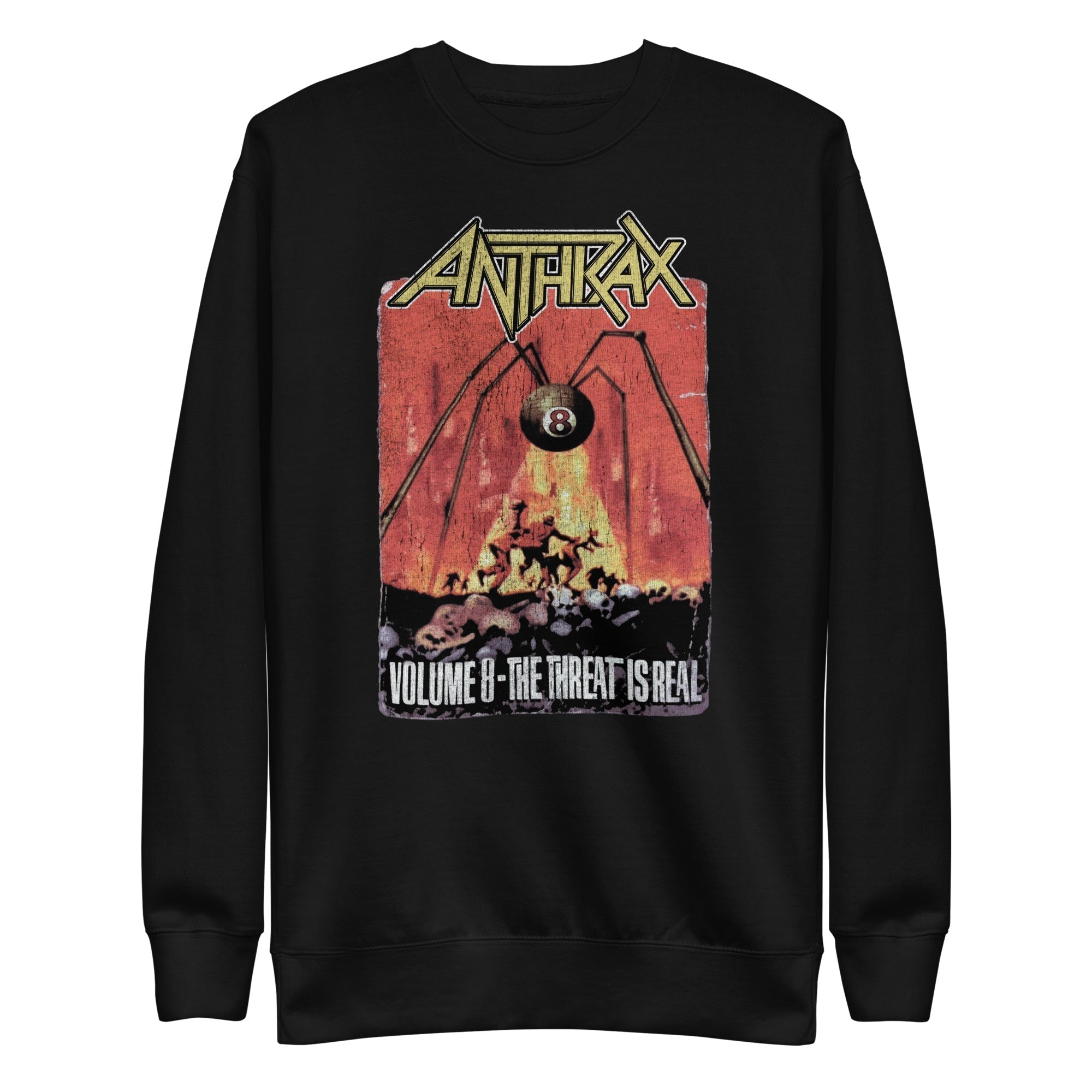 MerchMoment Anthrax - The Threat Is Real Sweatshirt Black