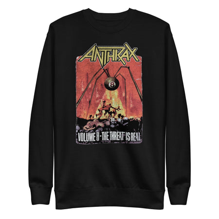 MerchMoment Anthrax - The Threat Is Real Sweatshirt Black