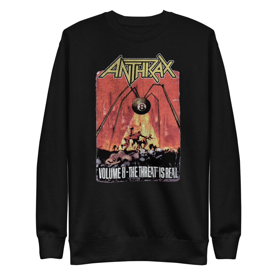MerchMoment Anthrax - The Threat Is Real Sweatshirt Black
