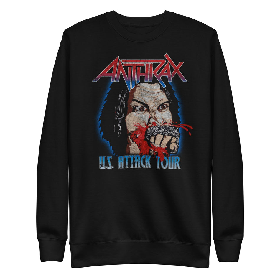 MerchMoment Anthrax - US Attack Tour Sweatshirt Black