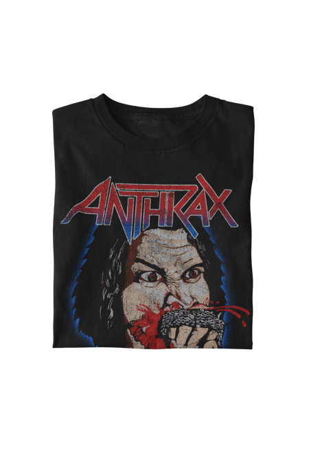 MerchMoment Anthrax - US Attack Tour T-Shirt Black