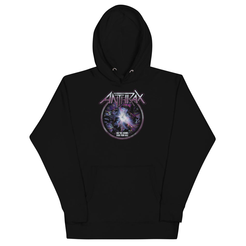 MerchMoment Anthrax - We've Come For You All Hoodie Black