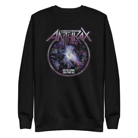 MerchMoment Anthrax - We've Come For You All Sweatshirt Black