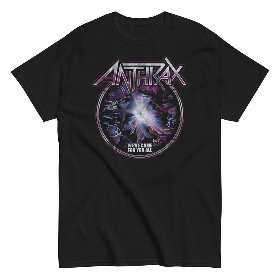 MerchMoment Anthrax - We've Come For You All T-Shirt Black