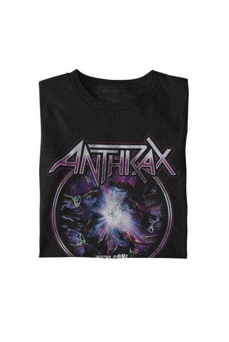 MerchMoment Anthrax - We've Come For You All T-Shirt Black