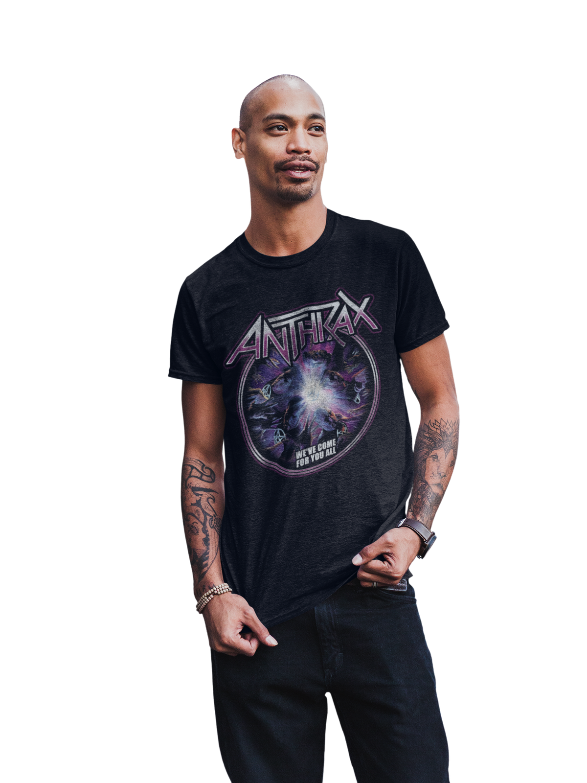 MerchMoment Anthrax - We've Come For You All T-Shirt Black