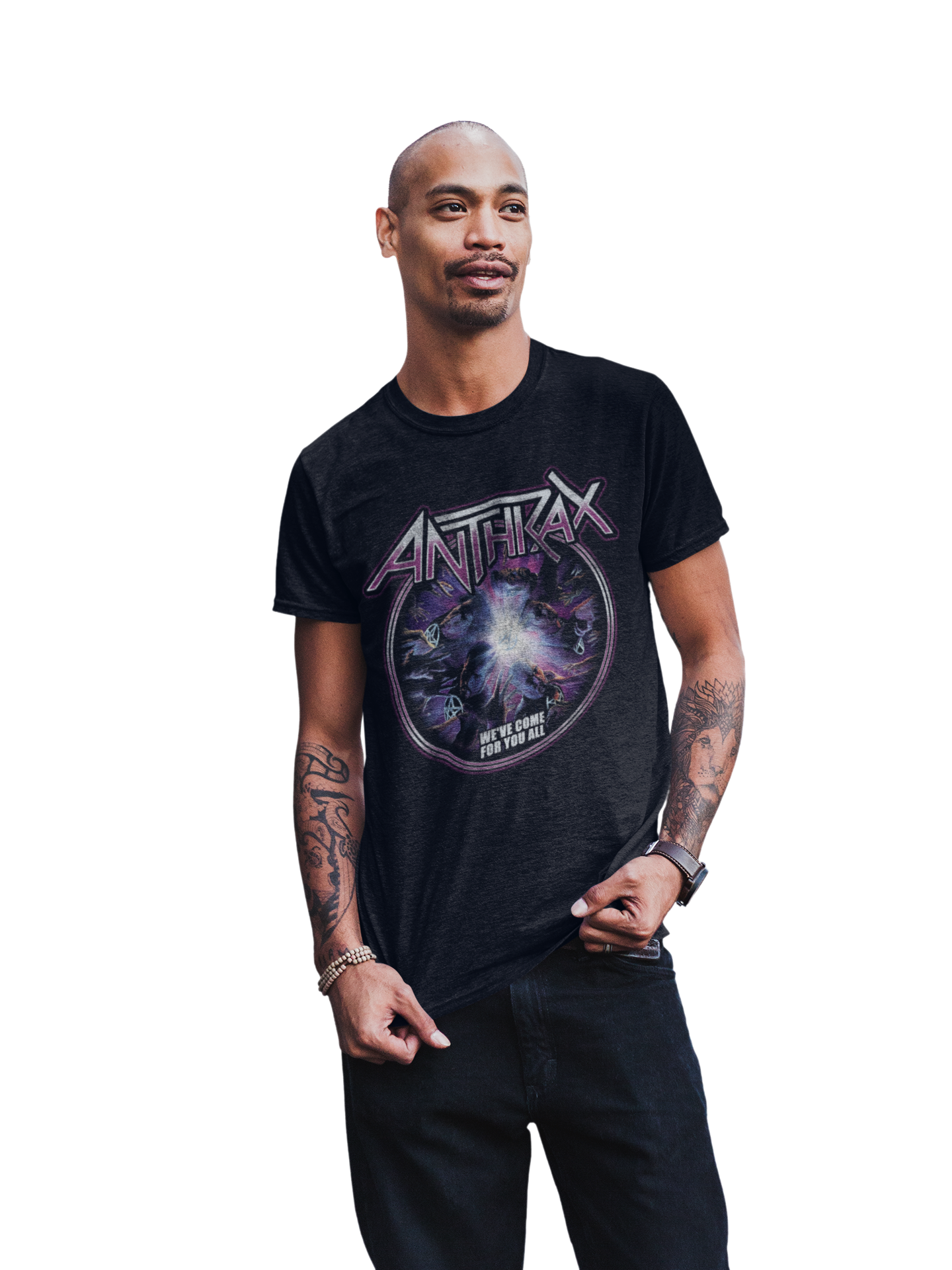 MerchMoment Anthrax - We've Come For You All T-Shirt Black