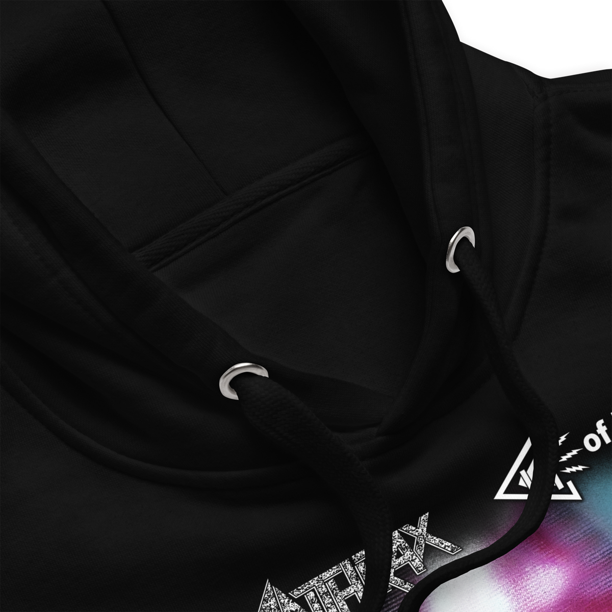 MerchMoment Anthrax - White Noise Hoodie Black