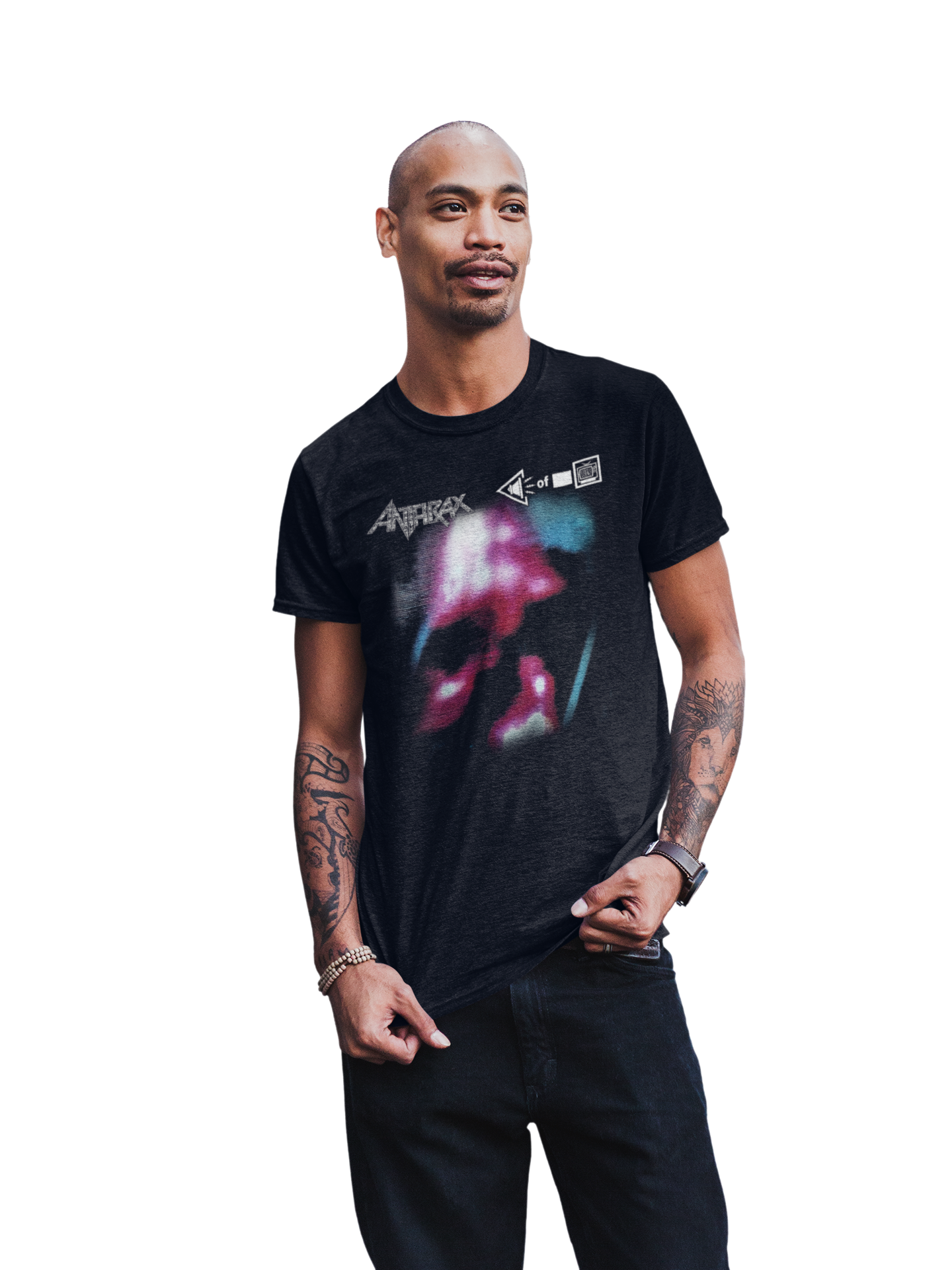 MerchMoment Anthrax - White Noise T-Shirt Black