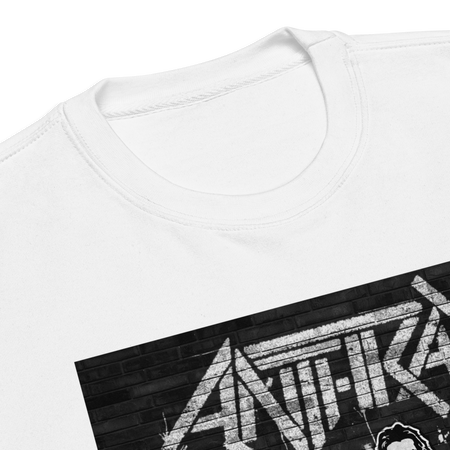 MerchMoment Anthrax - With the Band Sweatshirt White