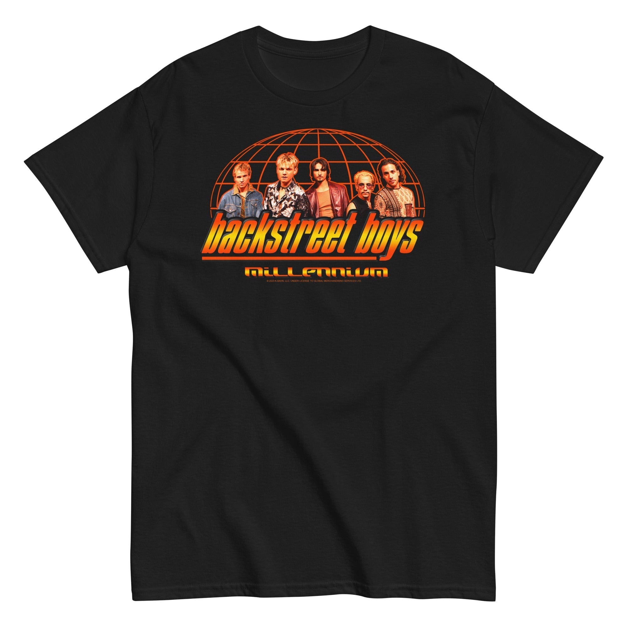 MerchMoment Backstreet Boys - Across the Globe T-Shirt Black