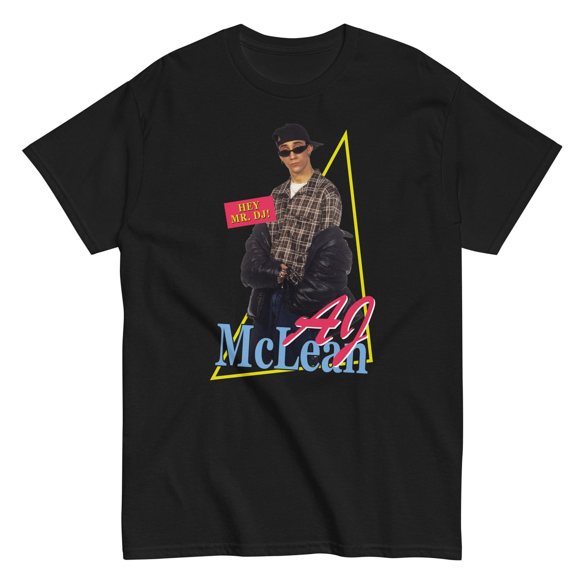 MerchMoment Backstreet Boys - Aj McLean T-Shirt Black