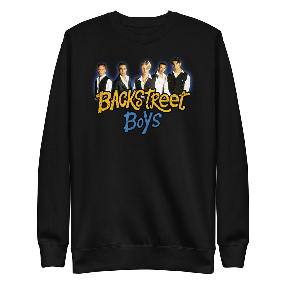 MerchMoment Backstreet Boys - All Five Sweatshirt Black