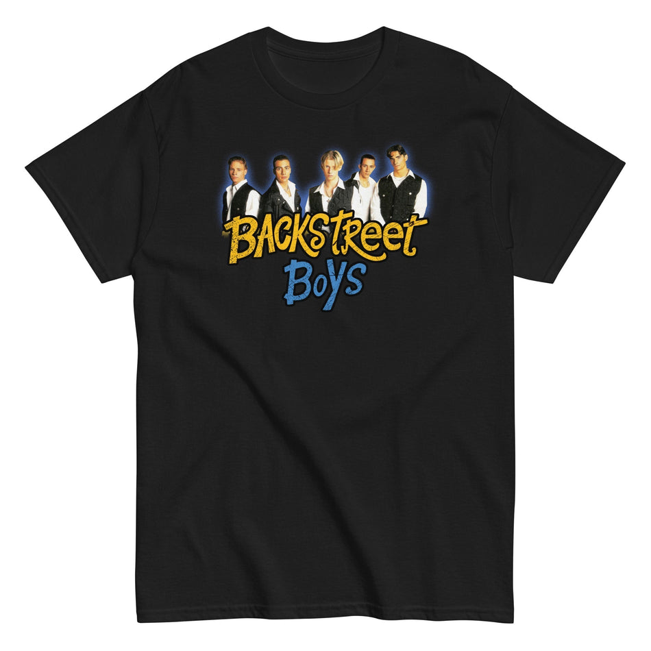 MerchMoment Backstreet Boys - All Five T-Shirt Black