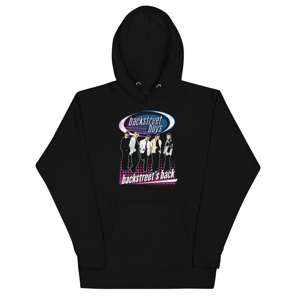 MerchMoment Backstreet Boys - Back Dot Logo Hoodie Black