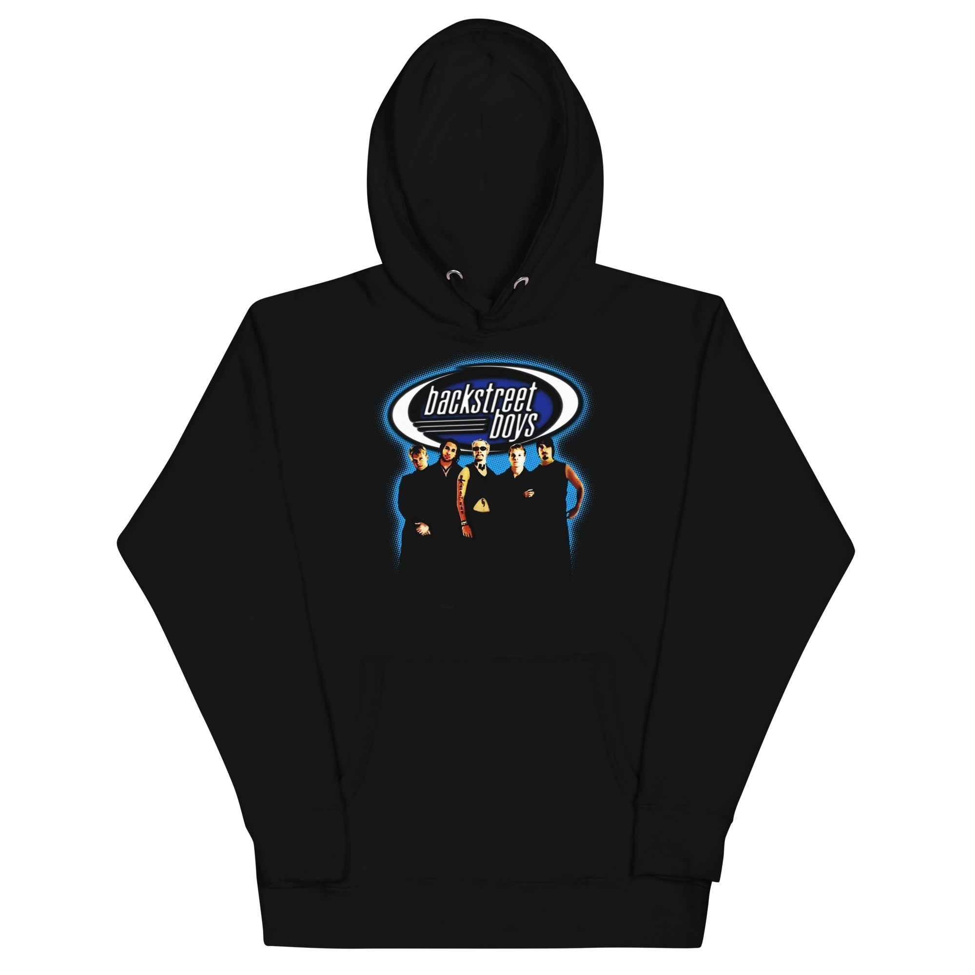 MerchMoment Backstreet Boys - Blue Glow Hoodie Black