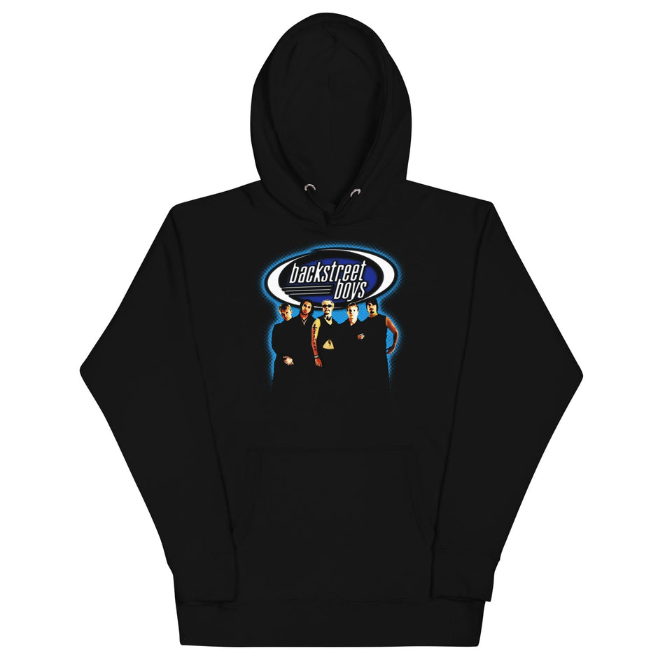 MerchMoment Backstreet Boys - Blue Glow Hoodie Black