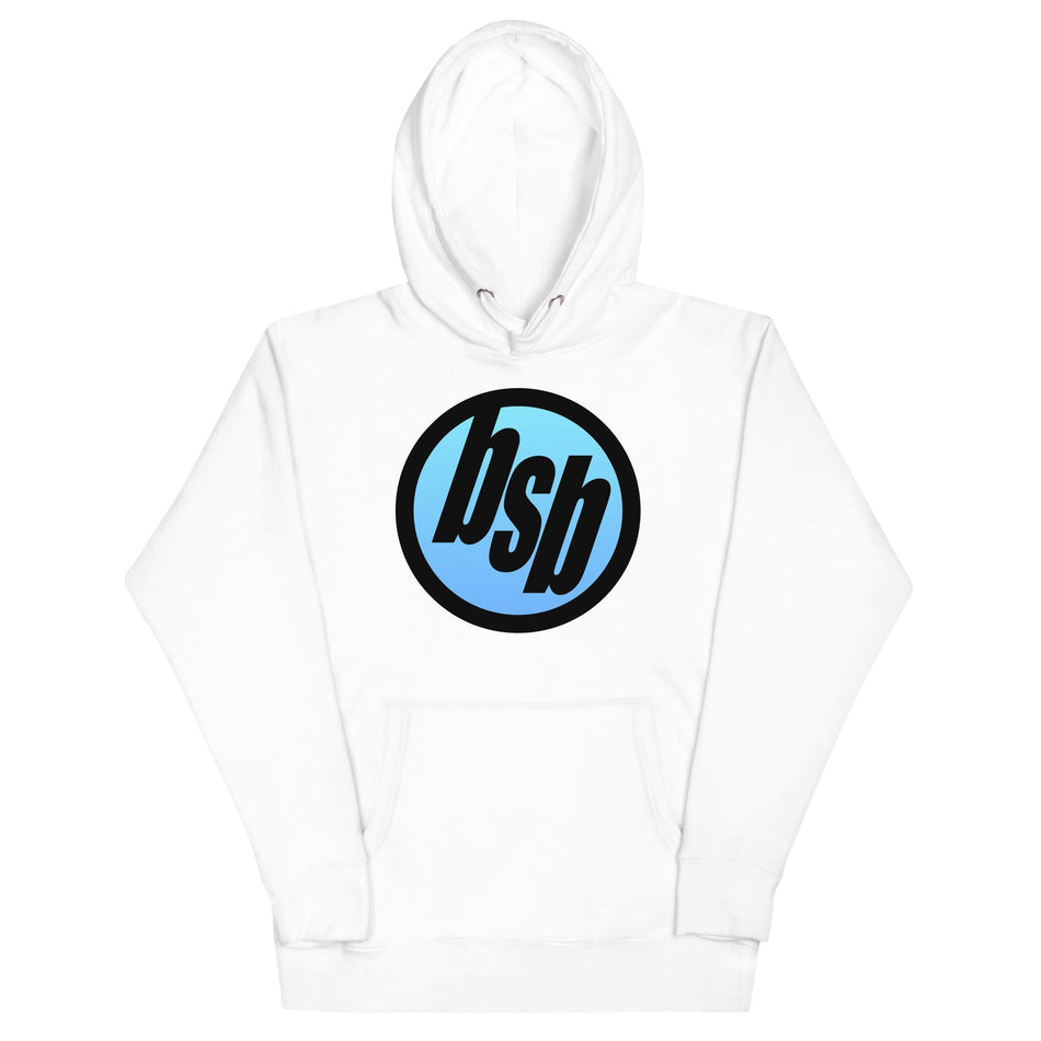 MerchMoment Backstreet Boys - BSB Black and Blue Hoodie White