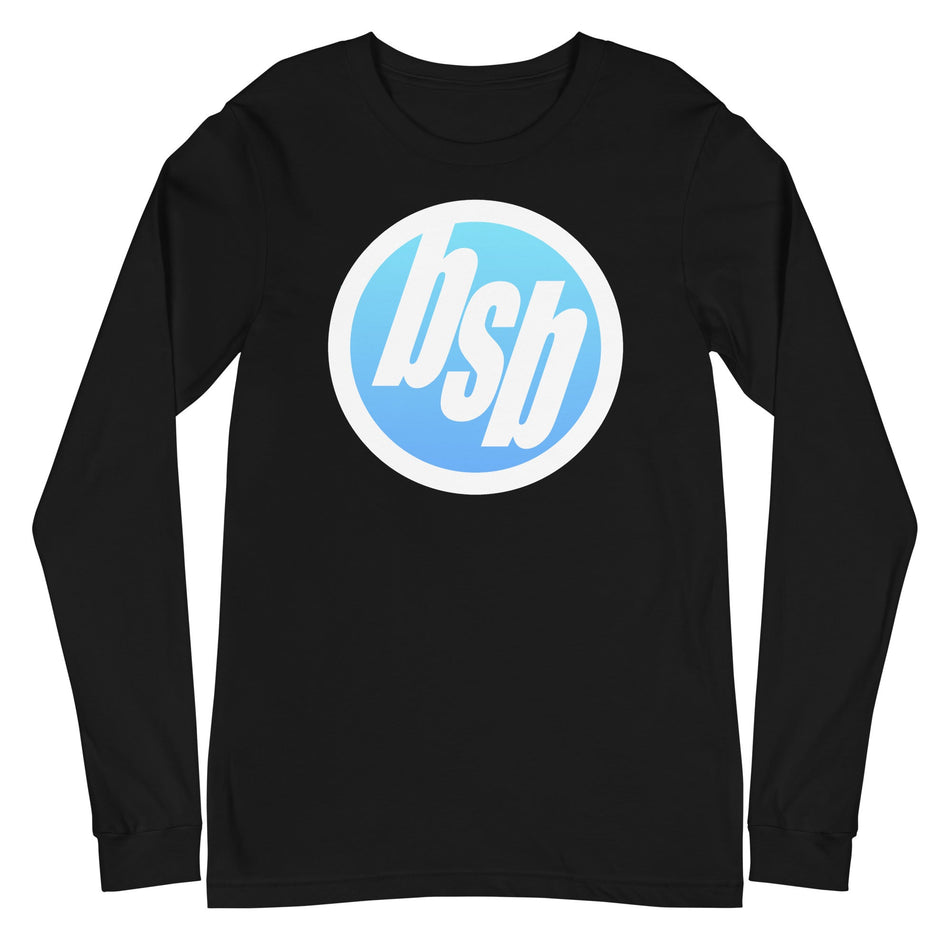 MerchMoment Backstreet Boys - BSB Blue Long Sleeve T-Shirt Black