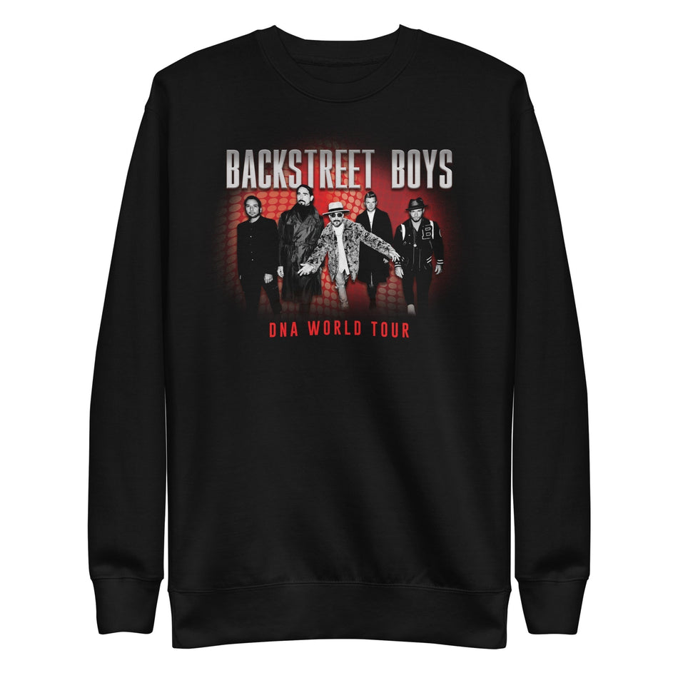 MerchMoment Backstreet Boys - DNA World Tour Sweatshirt Black