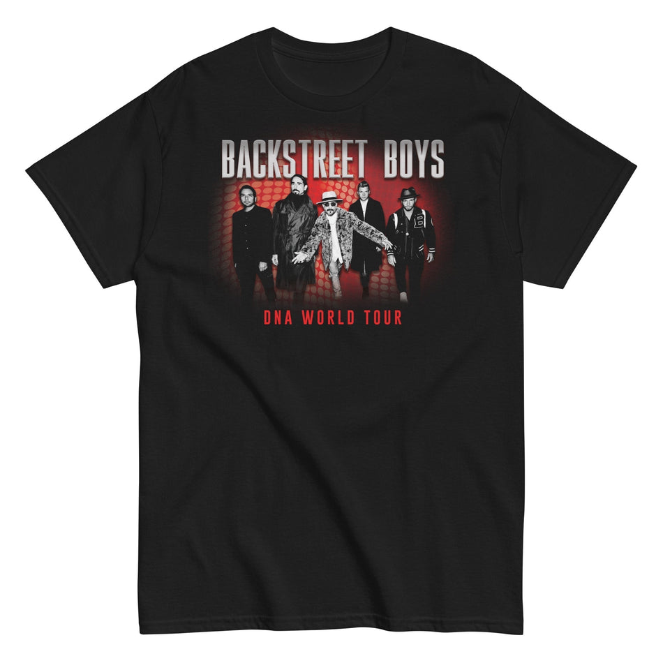 MerchMoment Backstreet Boys - DNA World Tour T-Shirt Black