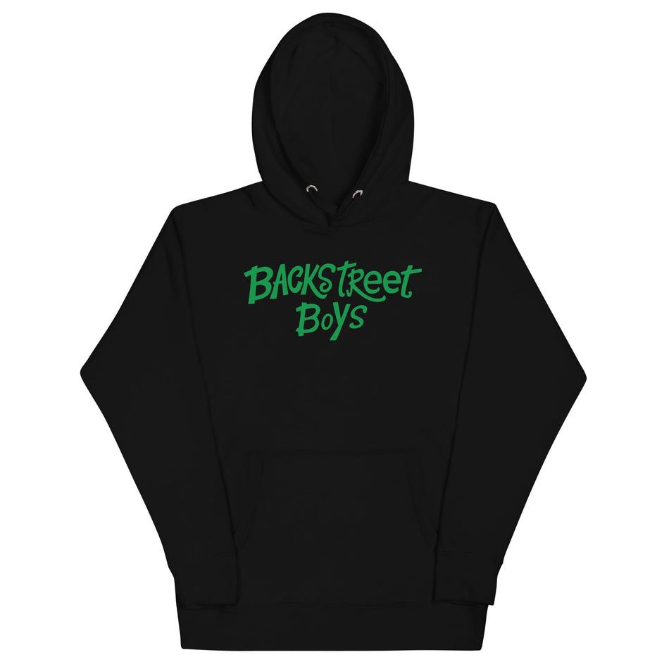MerchMoment Backstreet Boys - Green Logo Hoodie Black