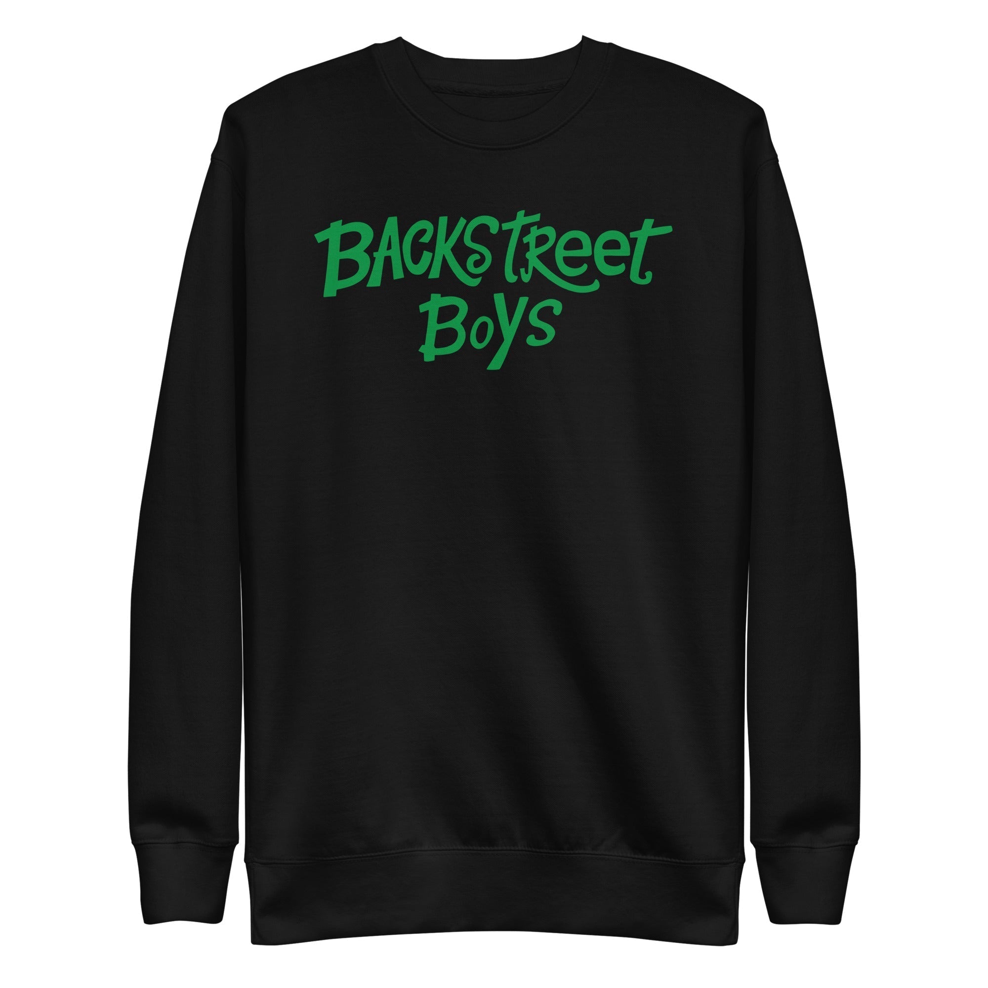 MerchMoment Backstreet Boys - Green Logo Sweatshirt Black