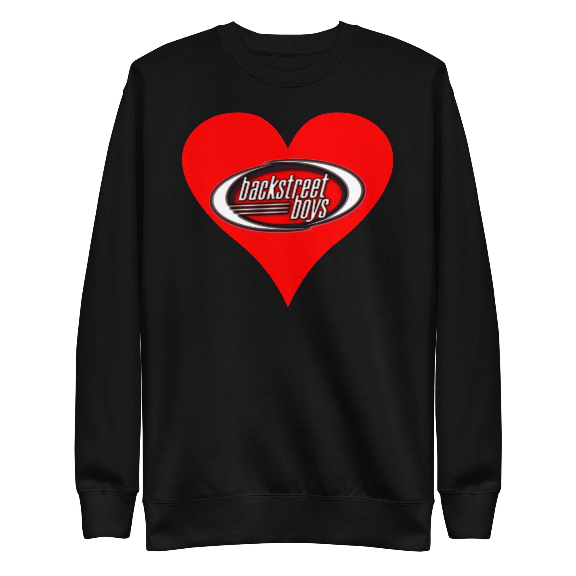 MerchMoment Backstreet Boys - Heart Sweatshirt Black