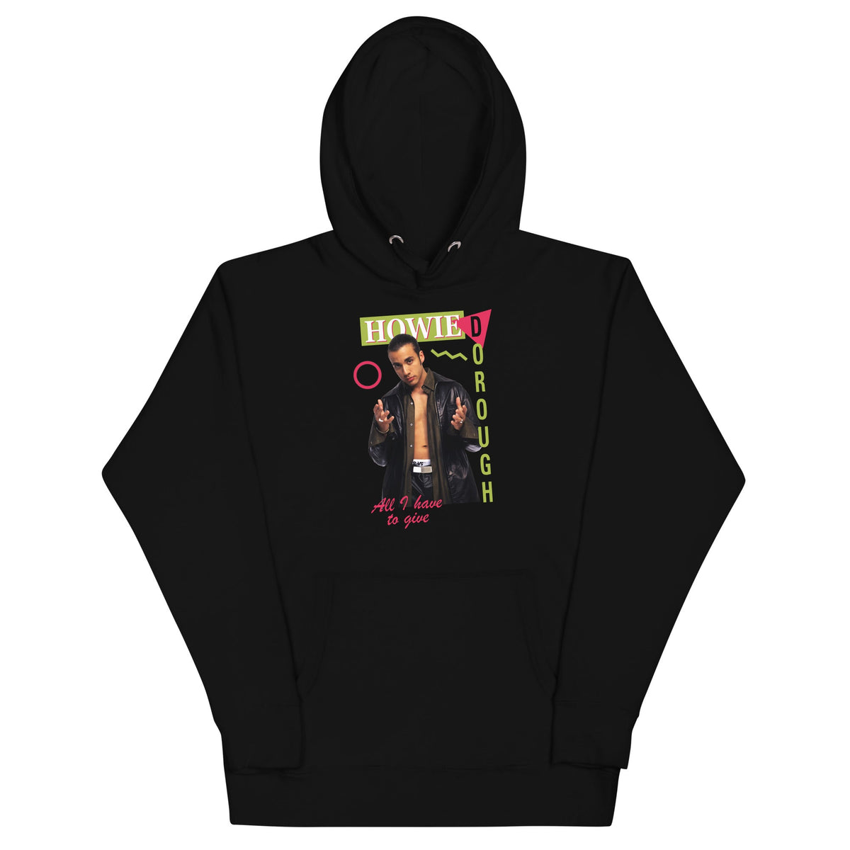 MerchMoment Backstreet Boys - Howie Dorough Hoodie Black