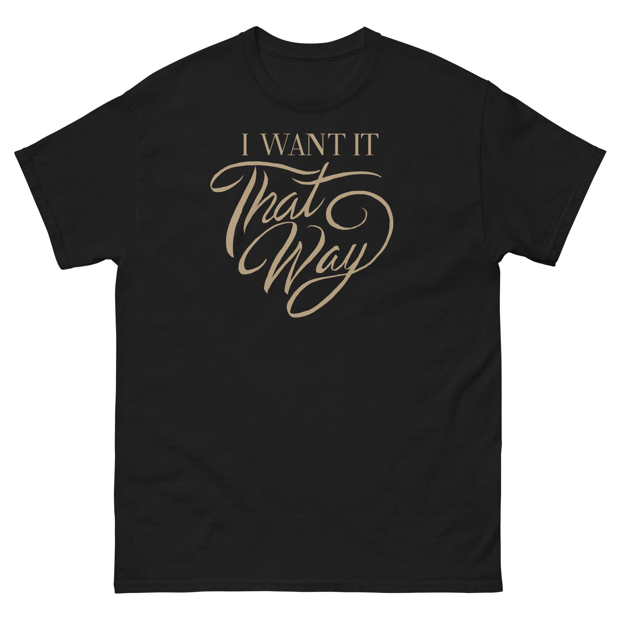 MerchMoment Backstreet Boys - I Want it That Way T-Shirt Black